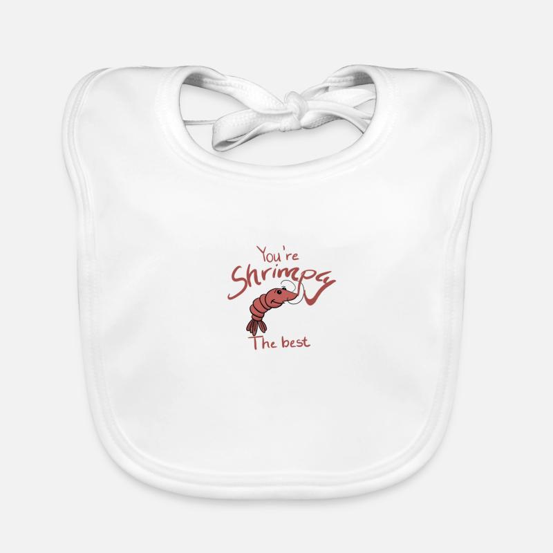 Crevette Bavoir bio Bébé