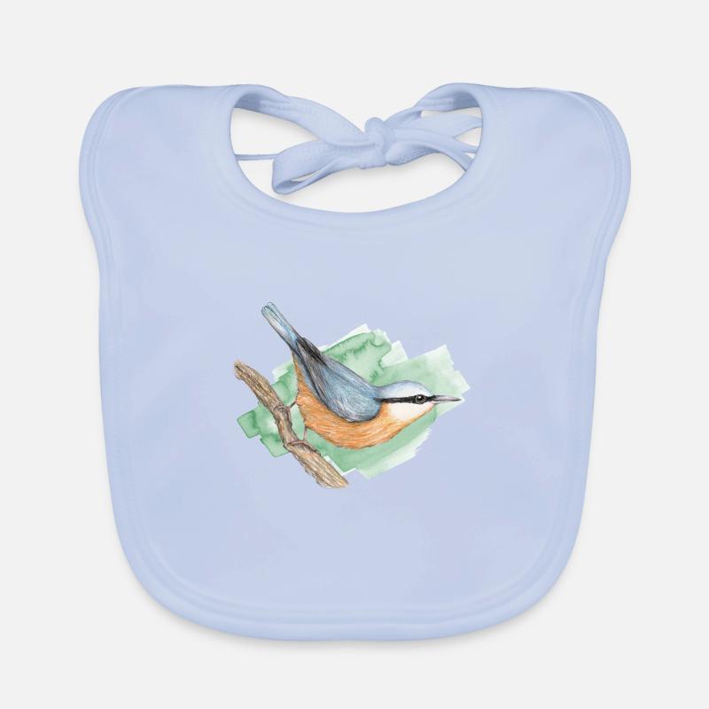 Nuthatch Organic Baby Bibs