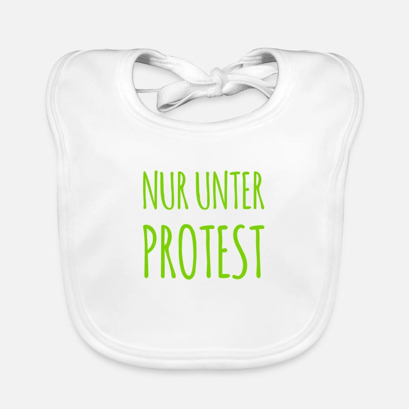 nur unter Protest Baby Bio-Lätzchen