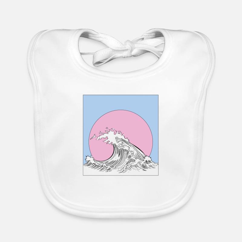 vague Bavoir bio Bébé