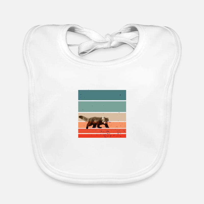 Red panda Organic Baby Bibs