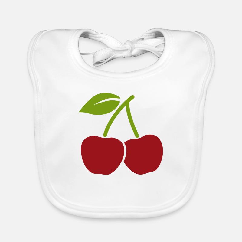CERISES Bavoir bio Bébé