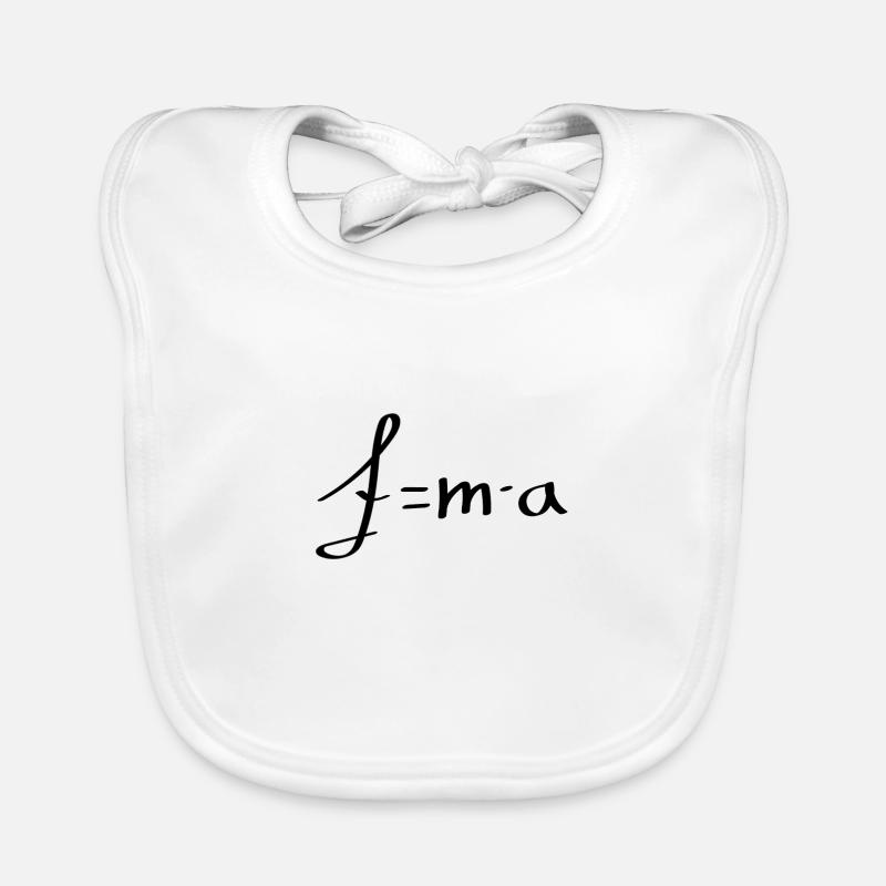 Formule de la force F Bavoir bio Bébé