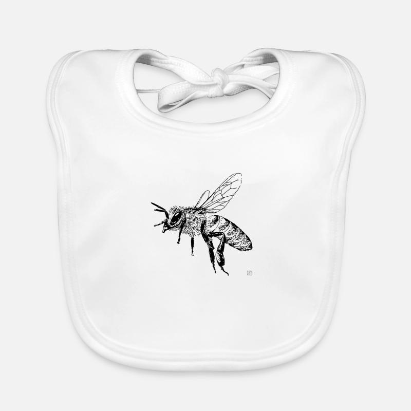 bee Organic Baby Bibs