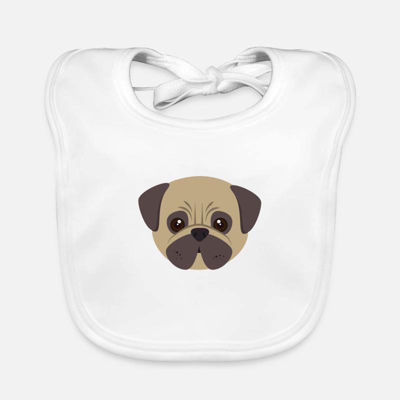 Mops Baby Bio-Lätzchen