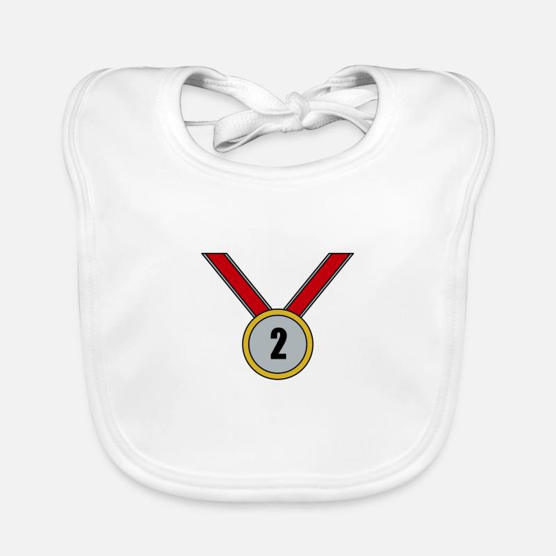 2ème médaille de la 2ème place Bavoir bio Bébé
