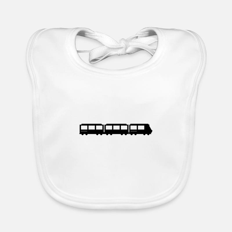 train Organic Baby Bibs