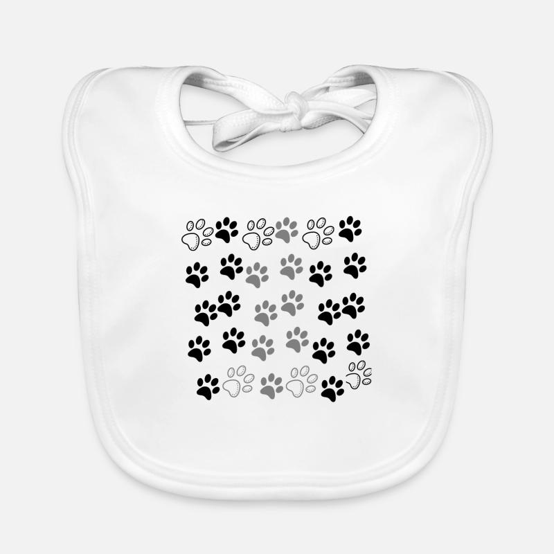 Patte de chien Bavoir bio Bébé