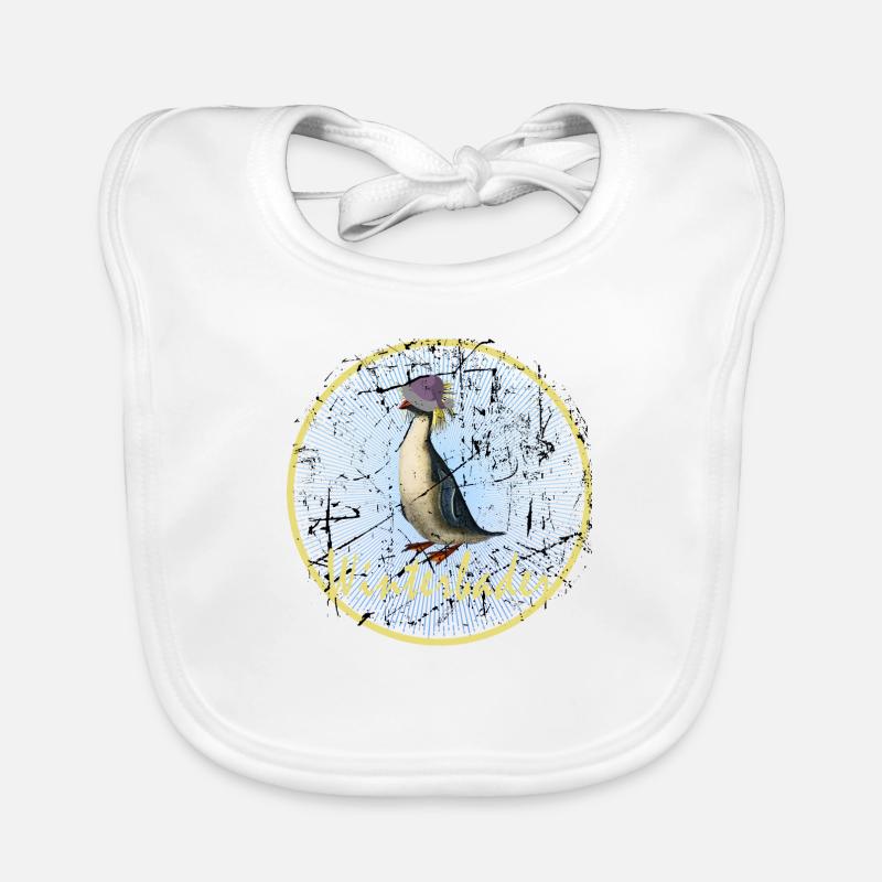 Winterbader eisbader fou pingouin de glace bain d'hiver Bavoir bio Bébé