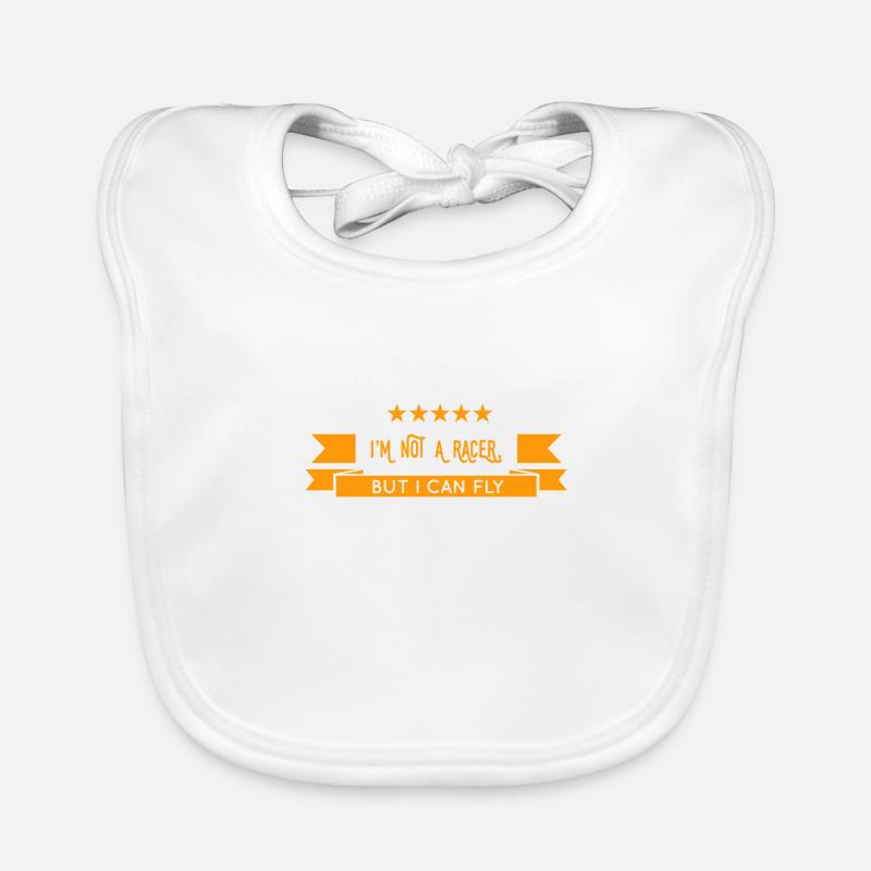 I'm not a speeder Organic Baby Bibs