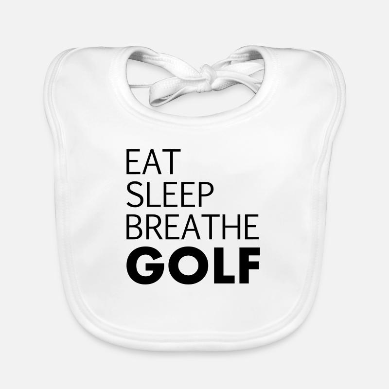 Golfeurs Bavoir bio Bébé