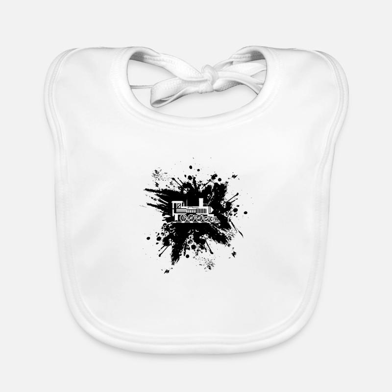 Railway model railway train driver Railway operator Organic Baby Bibs