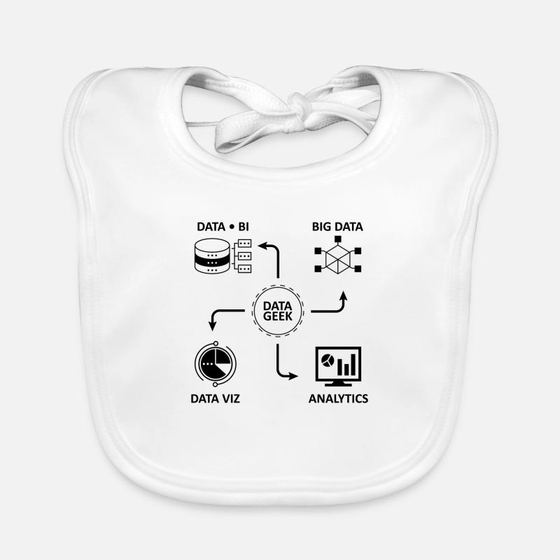 Analytics Science des données Informatique Cadeau Bavoir bio Bébé