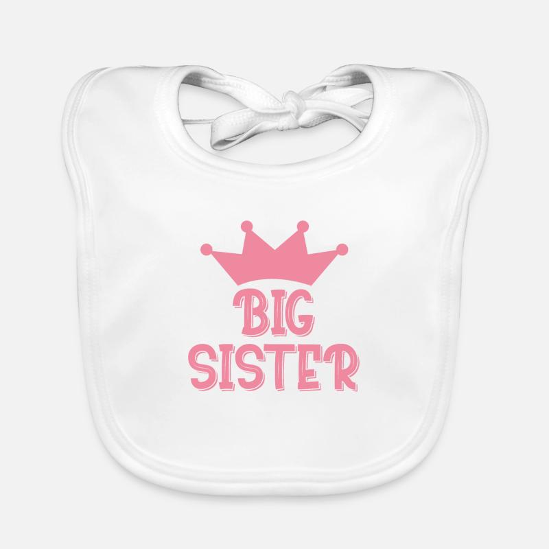 Große Schwester Baby Bio-Lätzchen