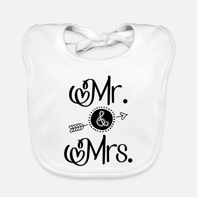 Mr. and Mrs. Baby Bio-Lätzchen