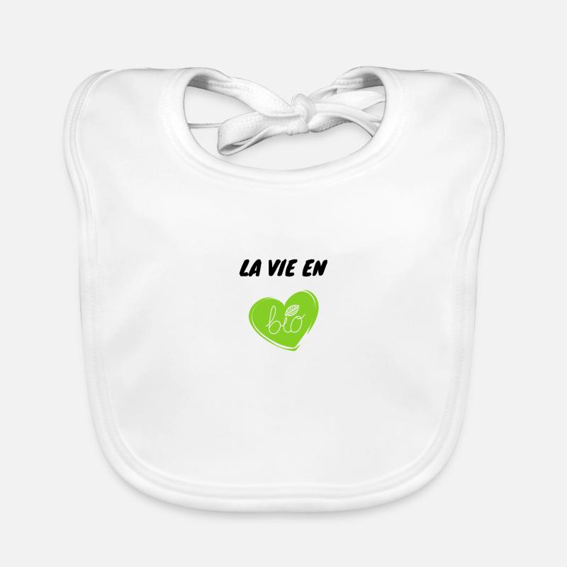 La vie en bio Bavoir bio Bébé