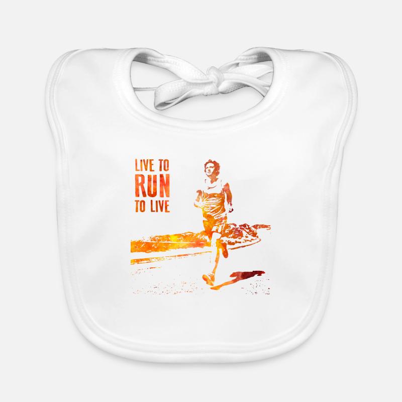 Run Organic Baby Bibs