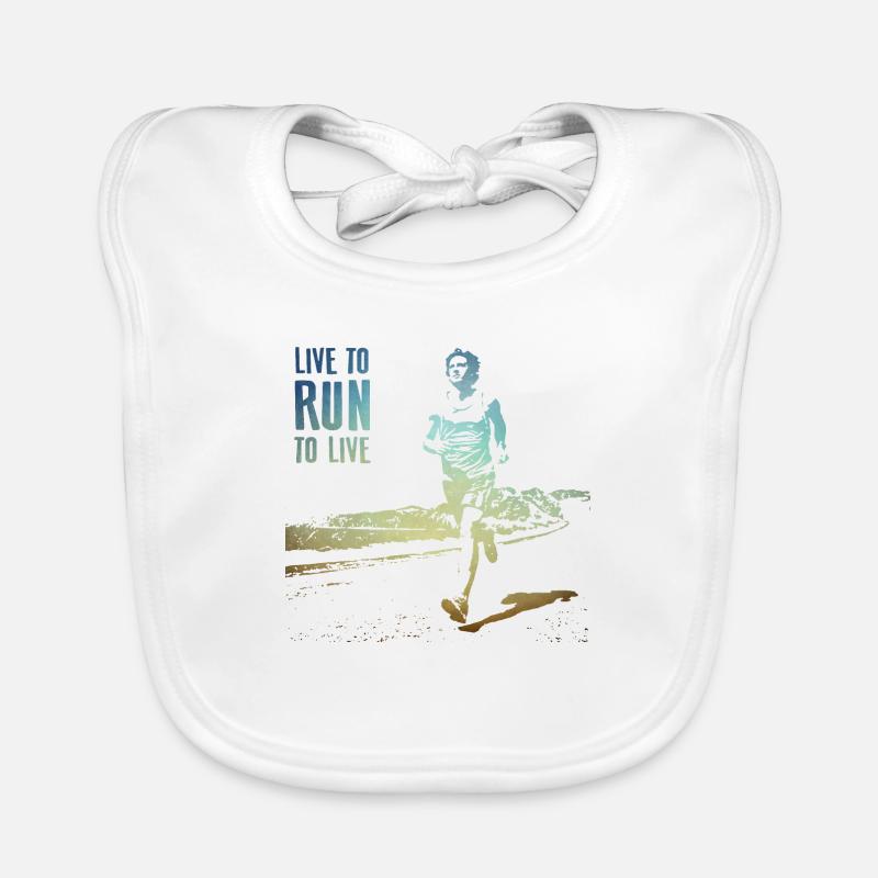 Run Organic Baby Bibs