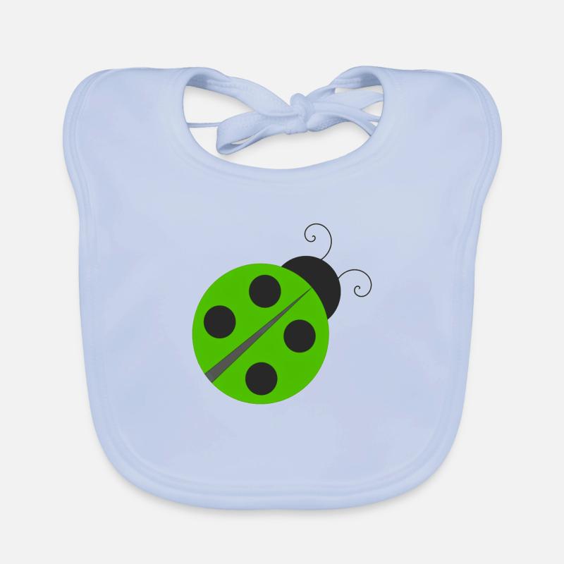 Coccinelle Bavoir bio Bébé