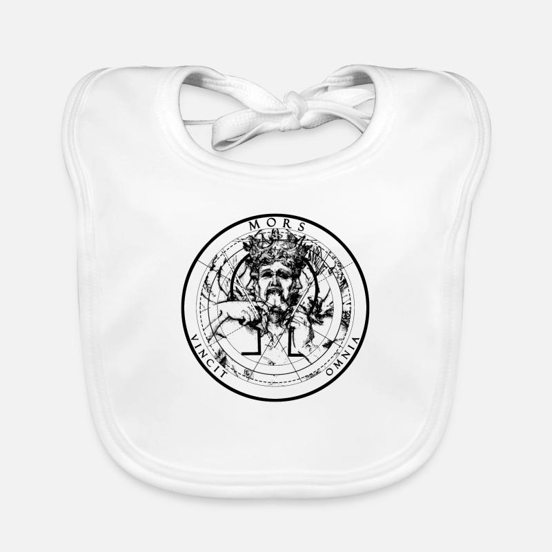 Of Things Long Past - Mors Vincit Omnia I Organic Baby Bibs