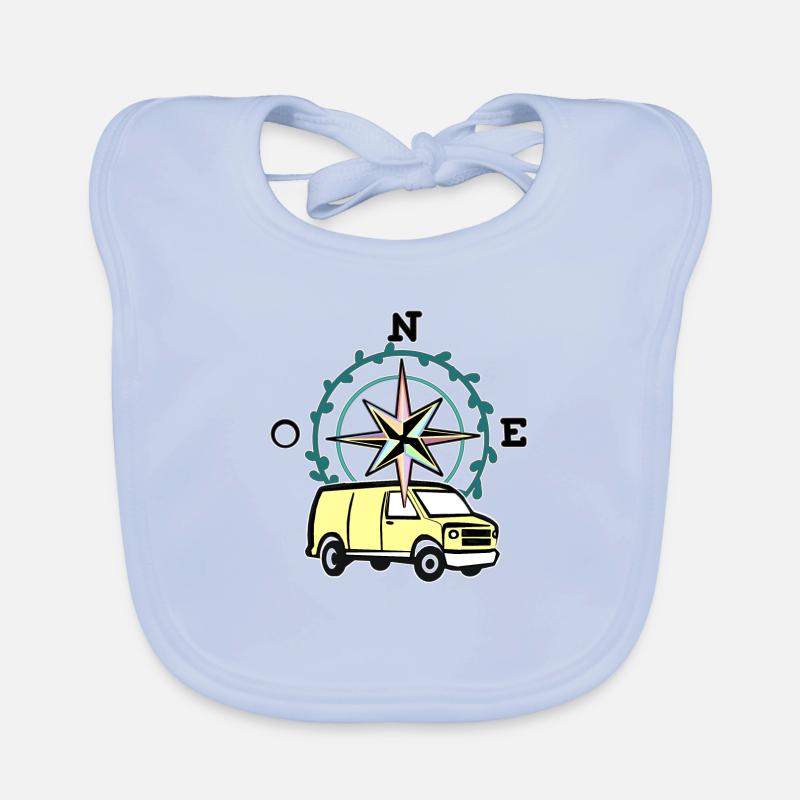 VAN LIFE VANLIFER NOMADS Bavoir bio Bébé