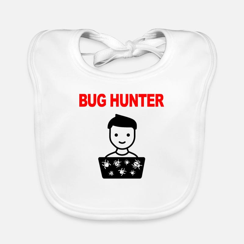 Bug Hunter, Software Testing, Programmer, IT, Bugs Baby Bio-Lätzchen