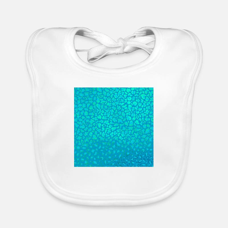 Modèle de léopard | Imprimé léopard | Animaux africains Bavoir bio Bébé