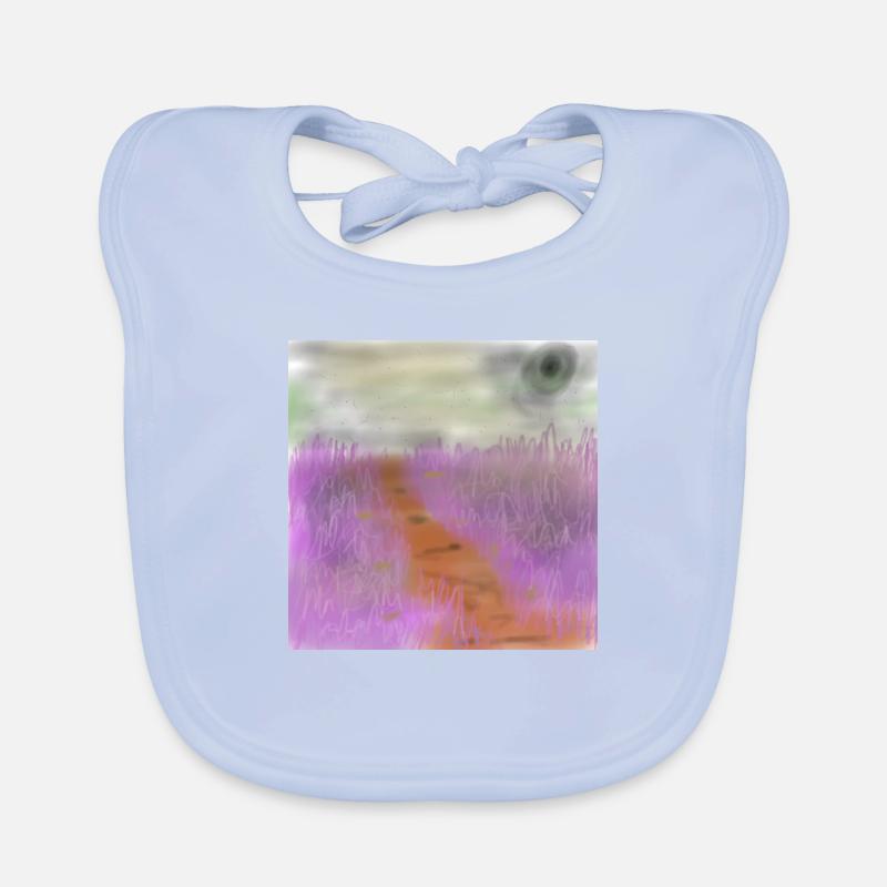 Grass Wiese Baby Bio-Lätzchen