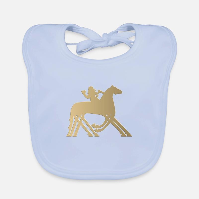 Odino & Sleipnir Bavaglino ecologico per neonato