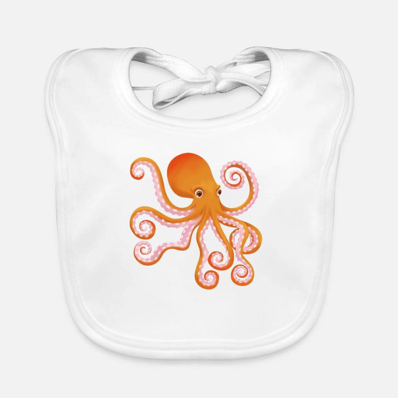 Octopus Octopus Organic Baby Bibs