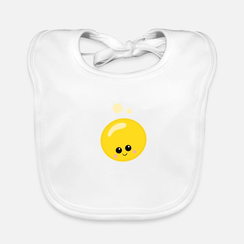 Fried egg Organic Baby Bibs