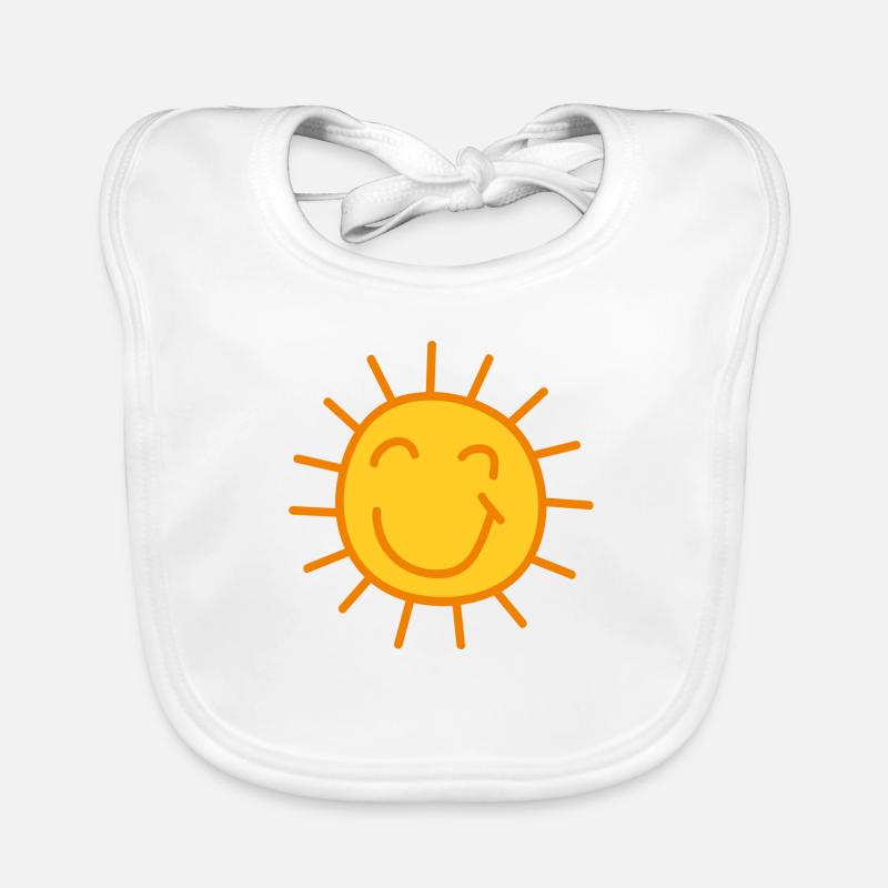 Sonnenschein Comic Baby Bio-Lätzchen