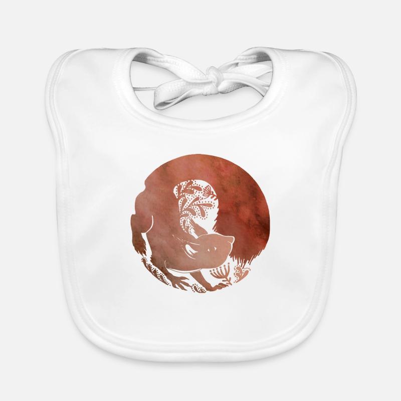 Wiewiórka - Squirrel Organic Baby Bibs