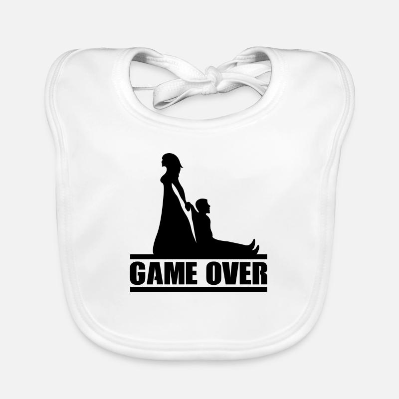 Game over Organic Baby Bibs