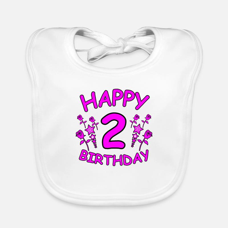 Anniversaire Bavoir bio Bébé