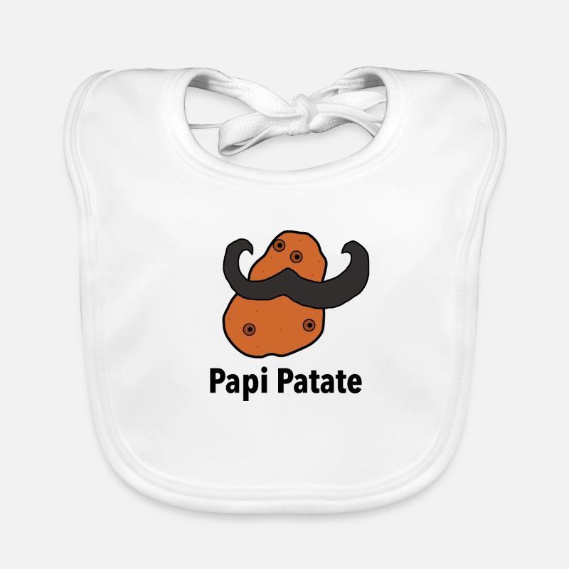 Papi Patate Bavoir bio Bébé
