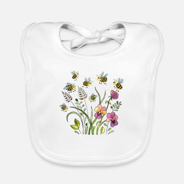 Insetti Bavaglino ecologico per neonato