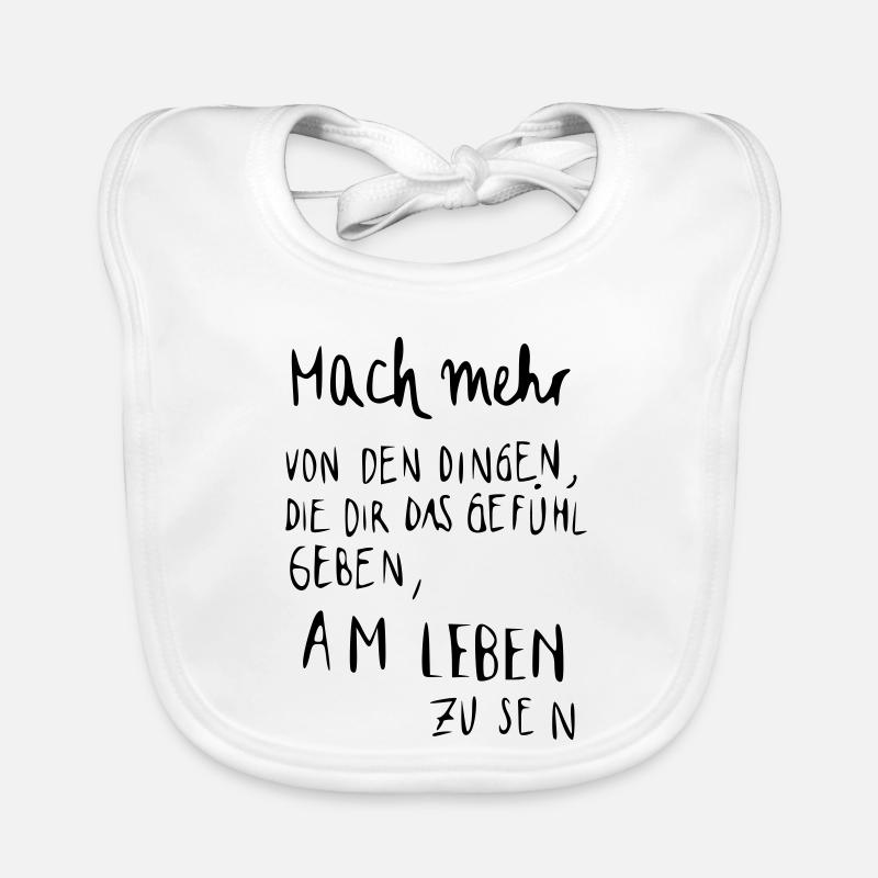 Lebensgefühl - am Leben Baby Bio-Lätzchen