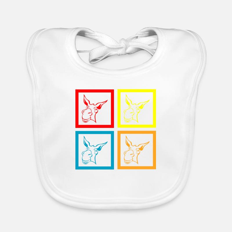 Esel d’âne Bavoir bio Bébé