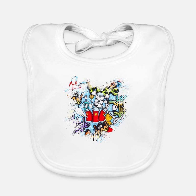 Graffitti Baby Bio-Lätzchen