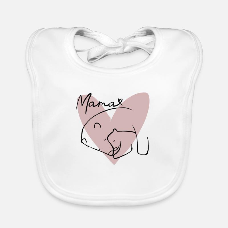 Mama-Bär Baby Bio-Lätzchen