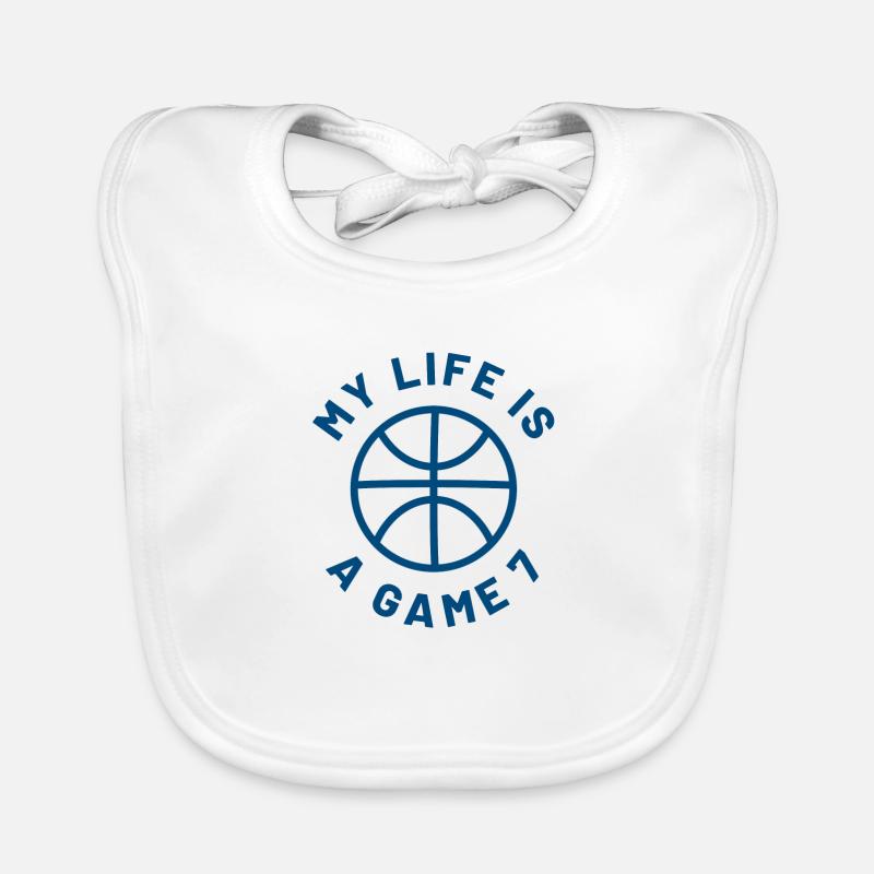 My Life is a Game 7 Bavoir bio Bébé