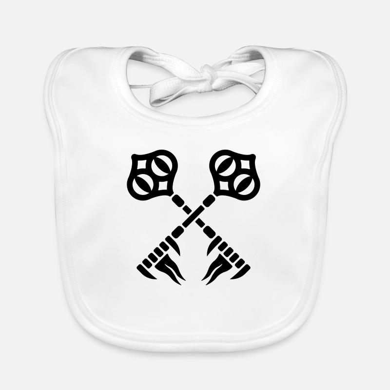 Clé serpent Bavoir bio Bébé