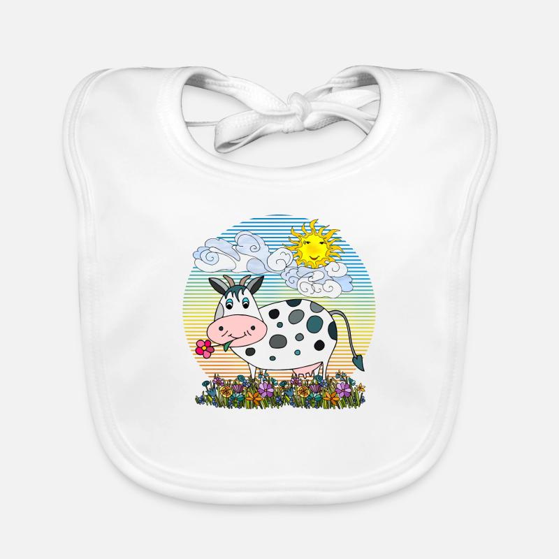 Cow Organic Baby Bibs