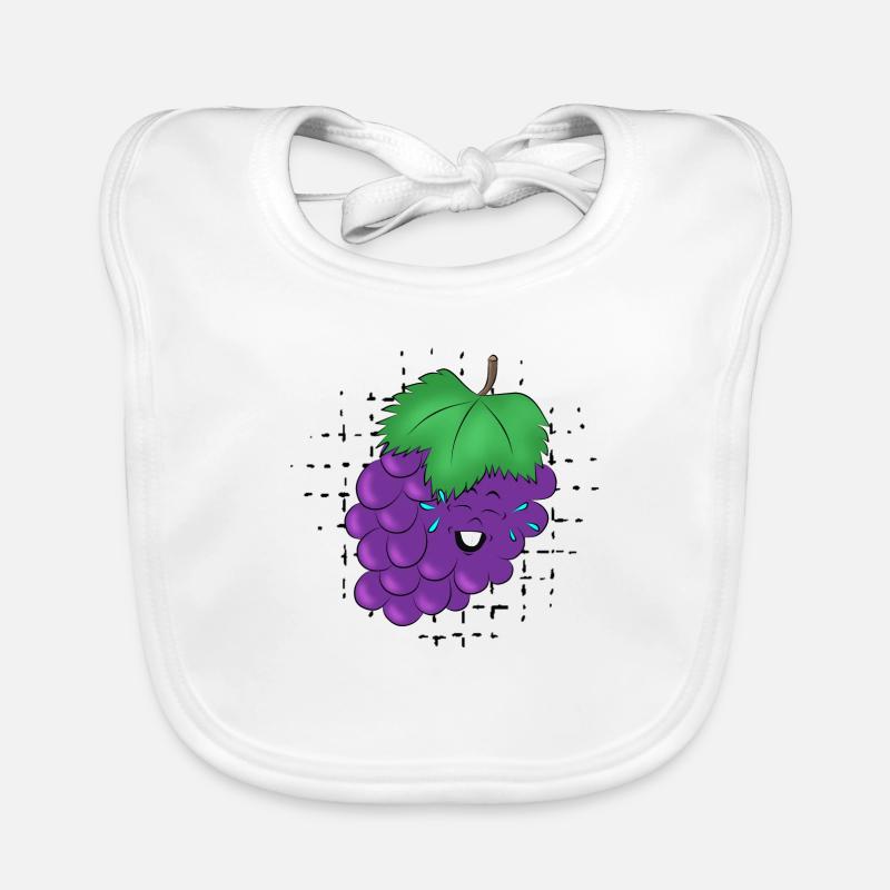 Having fun with Grape Organic Baby Bibs