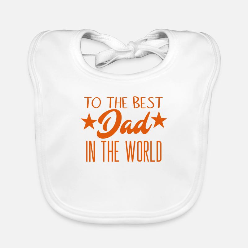 Best dad ever Baby Bio-Lätzchen