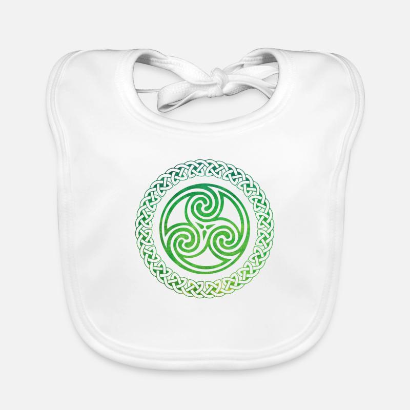 Celtic Knot Baby Bio-Lätzchen