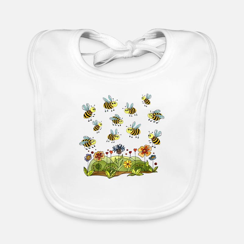 Insectes Bavoir bio Bébé