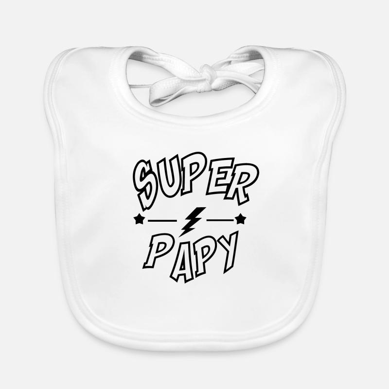 Super papy Bavoir bio Bébé