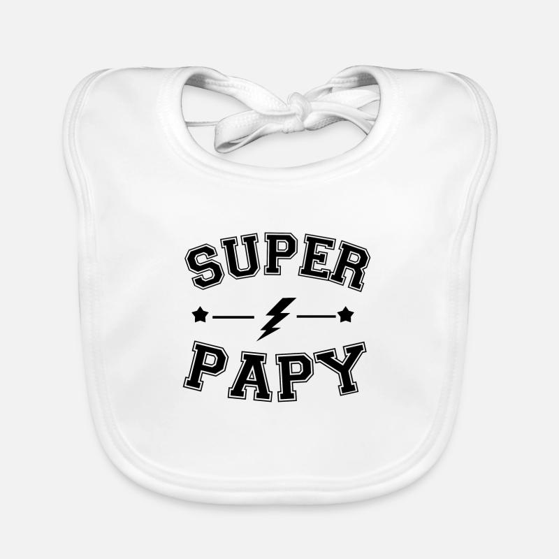 Super papy Bavoir bio Bébé